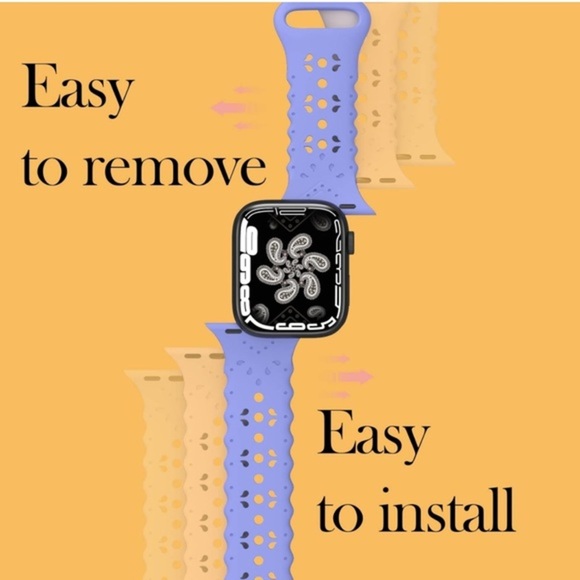 Chic Nylon‎ Solo Loop Bands for All Apple Watch Sizes - 3 Pack! - Picture 4 of 9